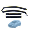 Ford Fiesta MK6 2008-2017 Deflec Wind Deflectors (5 Door) (4 pc)