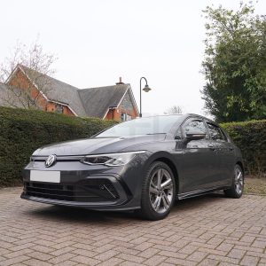 Alternative view of VW Golf Mk8 2021 Onwards Deflec Smoked Wind Deflectors (5 Door) (4 pc)