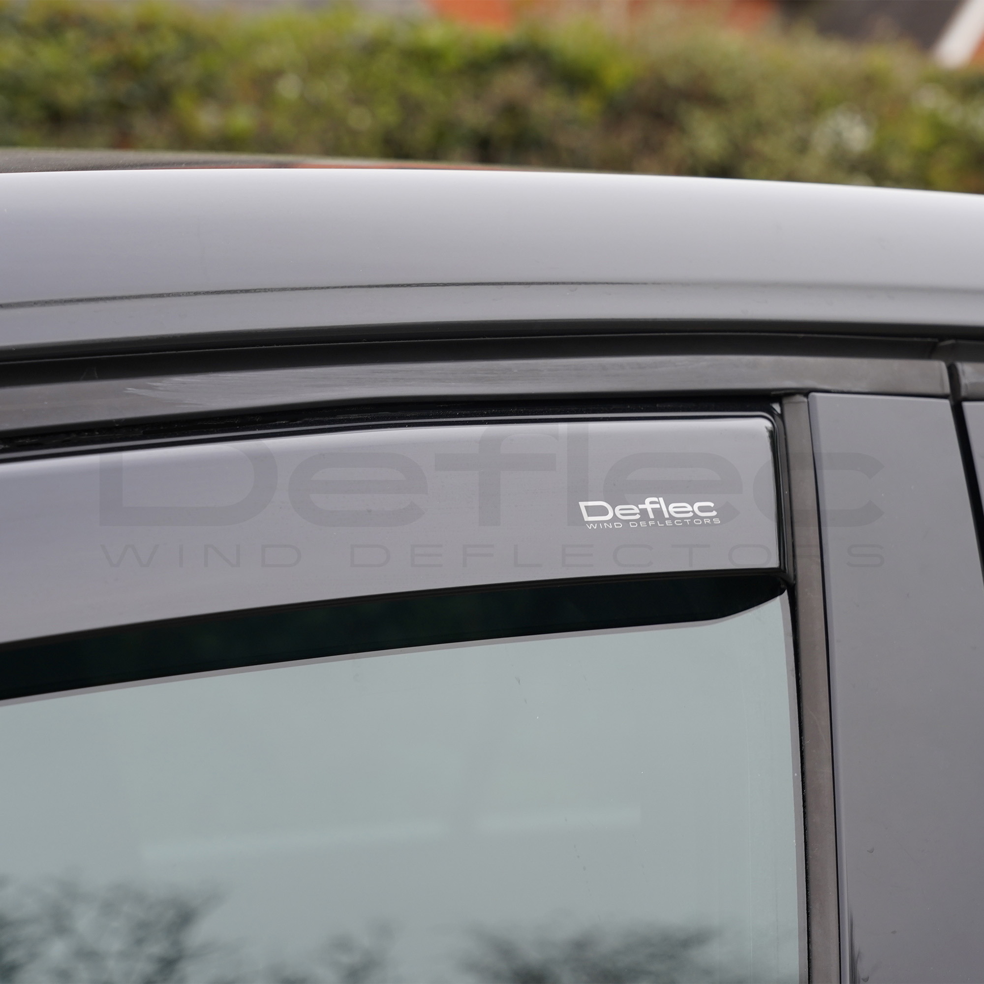 VW Golf Mk8 2021 Onwards Deflec Smoked Wind Deflectors (5 Door) (4 pc) - Image 4