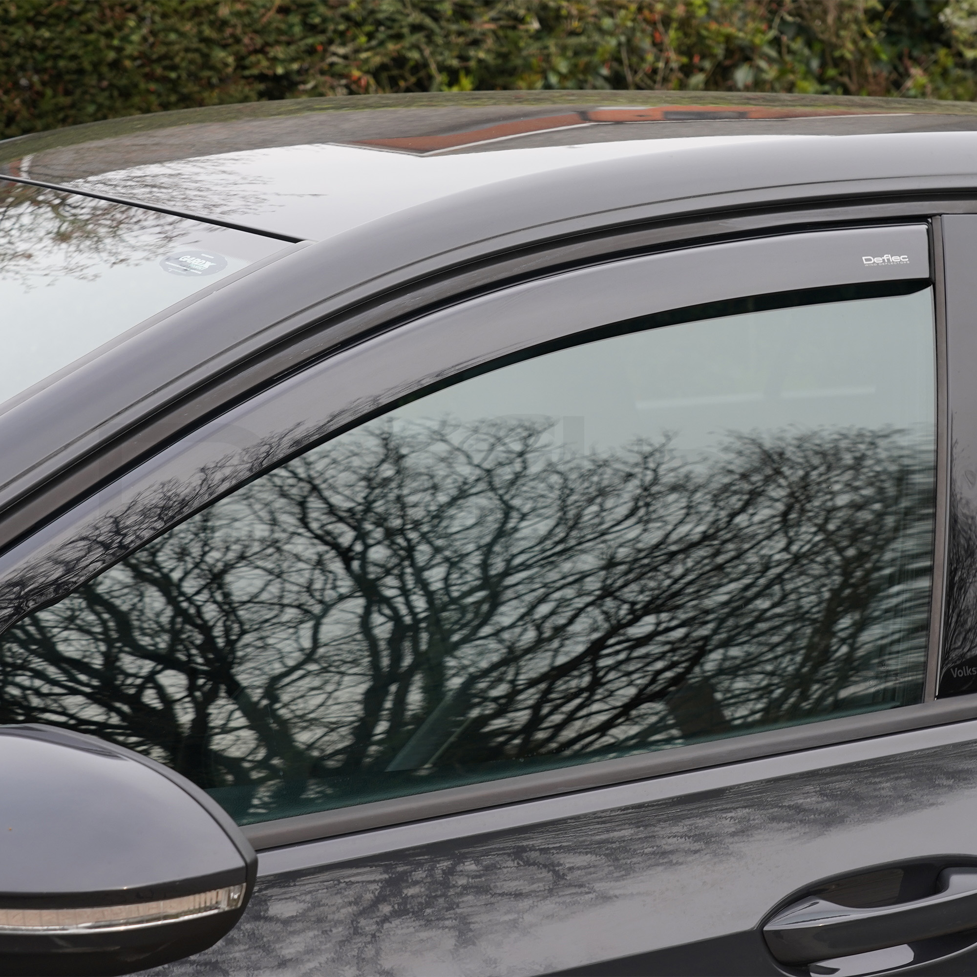 VW Golf Mk8 2021 Onwards Deflec Smoked Wind Deflectors (5 Door) (4 pc) - Image 5