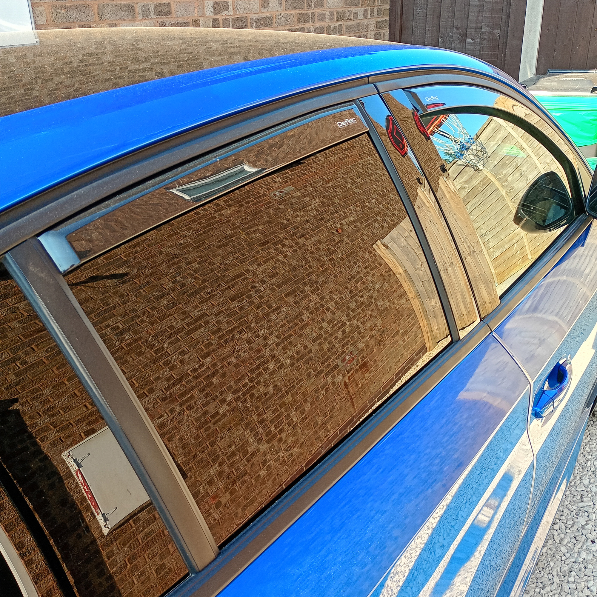 Peugeot 208 2019 Onwards Deflec Smoked Wind Deflectors (5 Door) (4 pc) - Image 3