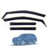 Mercedes GLE 12-19 Deflec Smoked Wind Deflectors (4pc)
