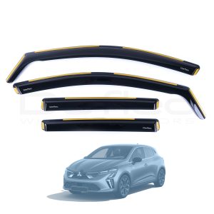 Mitsubishi Colt 2023 Onwards Deflec Smoked Wind Deflectors (4pc)